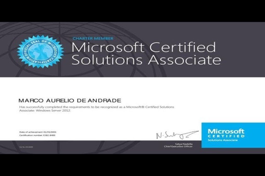 Certificação Windows Server 2012 – Seja um MCSA