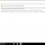 políticas de restrição de software