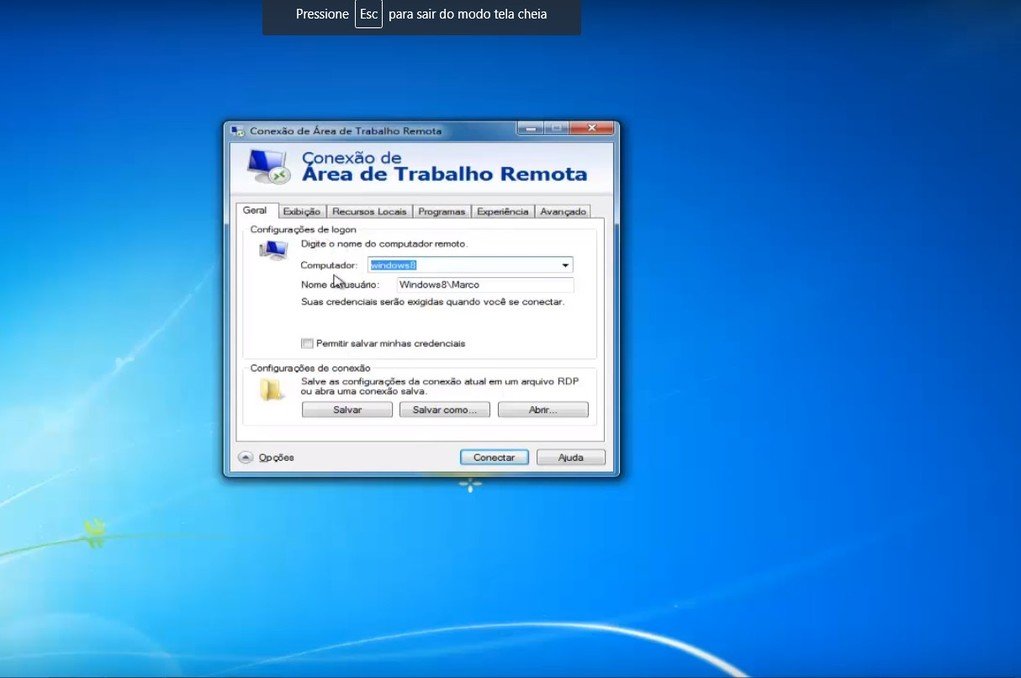 Conex O De Rea De Trabalho Remota Do Windows Marco Andrade Profissional Ti