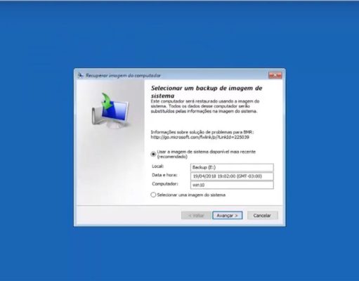 Windows 10: criar e restaurar backup da imagem do sistema criar e restaurar backup da imagem do sistema
