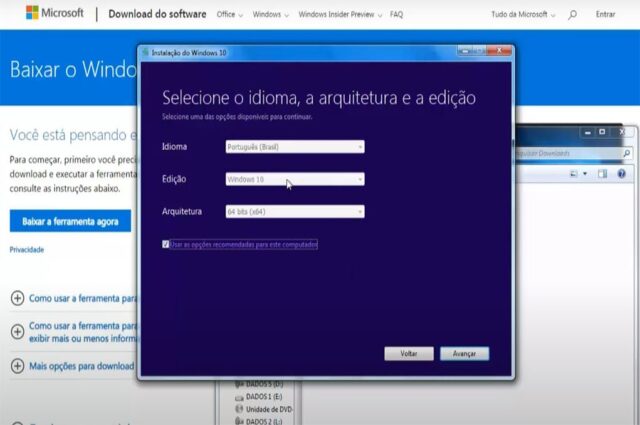 Como baixar a ISO do Windows 10 Original no site da Microsoft e fazer a instalação do Sistema Como baixar a ISO do Windows 10 Original