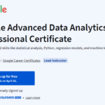 Google Advanced Data Analytics Professional Certificate