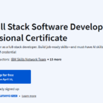 IBM Full Stack Software Developer Professional Certificate