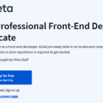 Meta Professional Front-End Developer Certificate